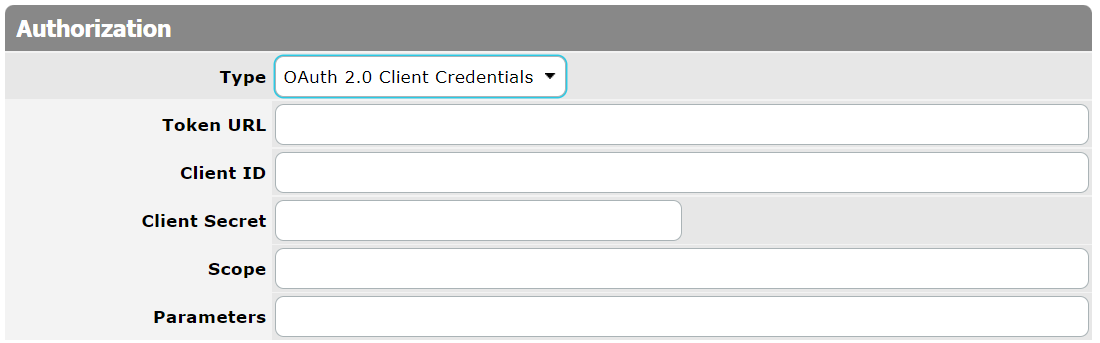 OAuth 2.0 Client Credentials