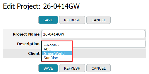 Reference choices example