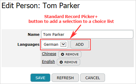 Many-To-Many Relation Form