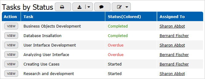 Formula-XHTML color status