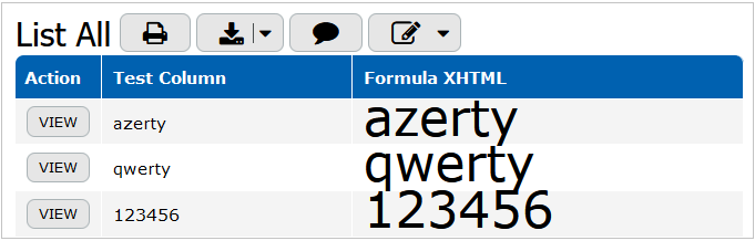 Formula-XTML font size