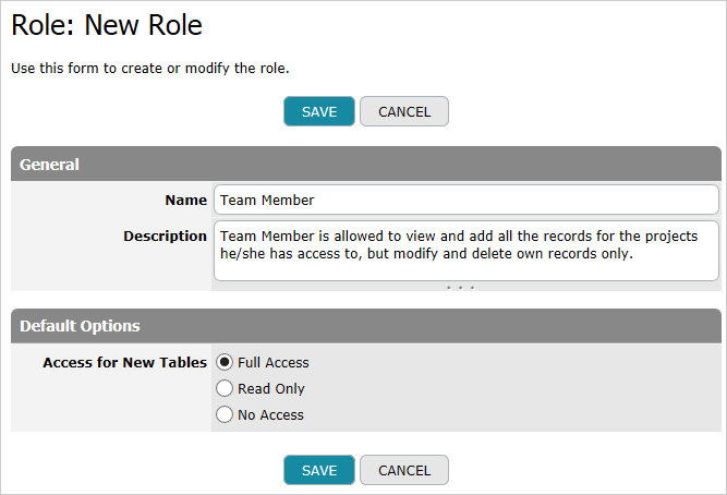 New Role