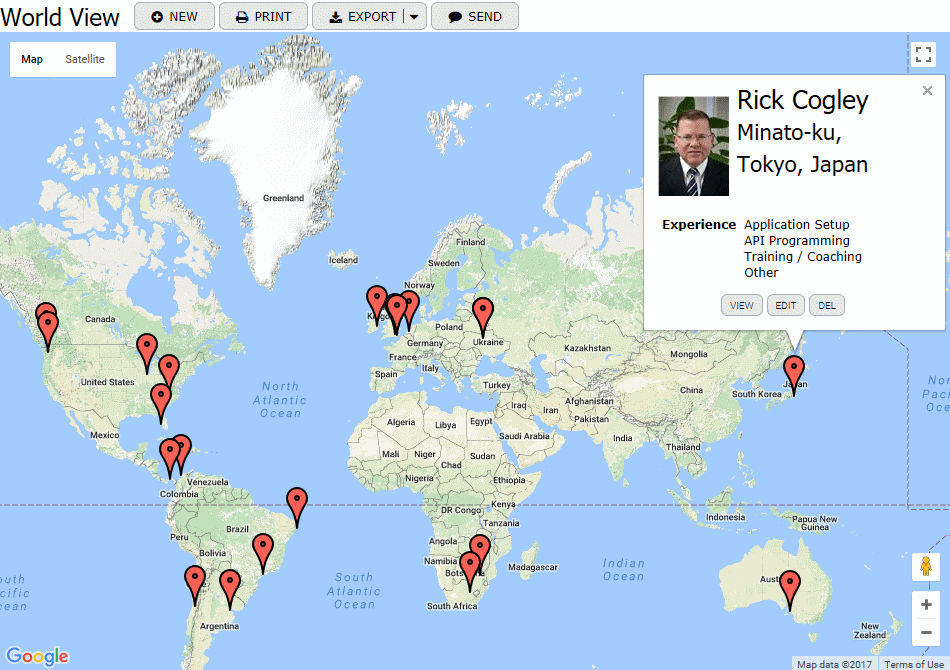 Map View