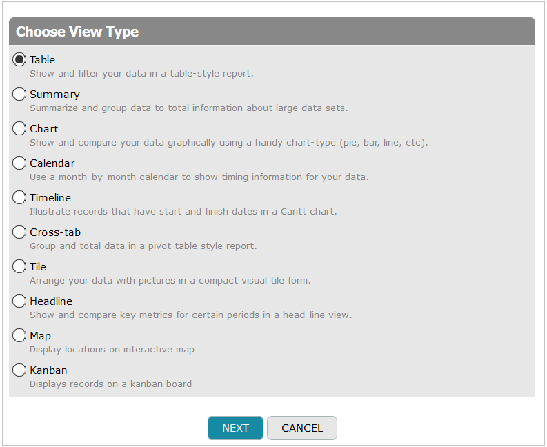 View Types