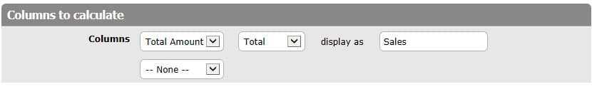 Summary Columns to Calculate