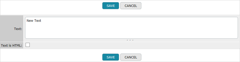 Text Form