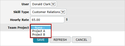 Record Picker Simple choices