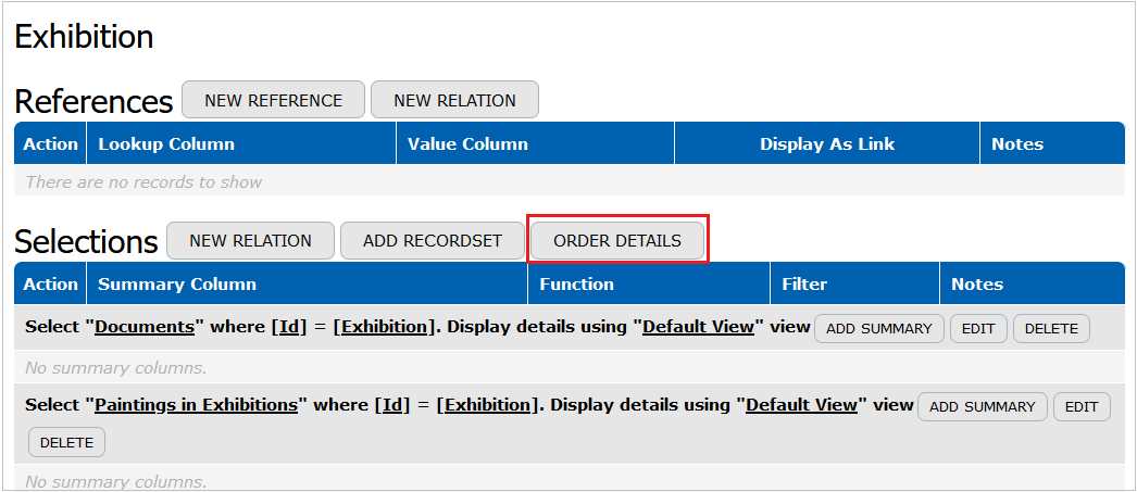 Order Details