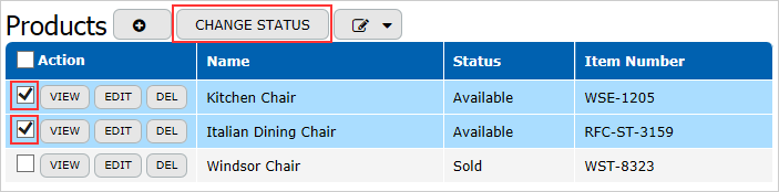 Multi-record Button