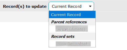 Records To Update