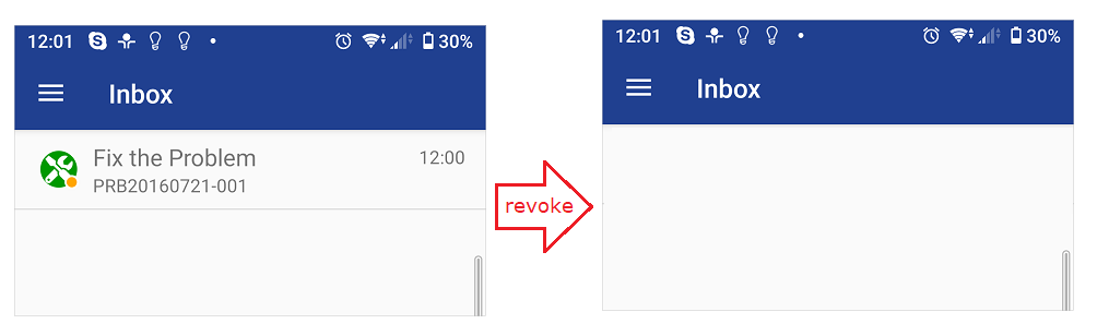 Request Revoked