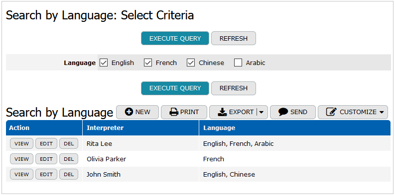 View with Ask the User