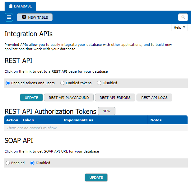 Integration API