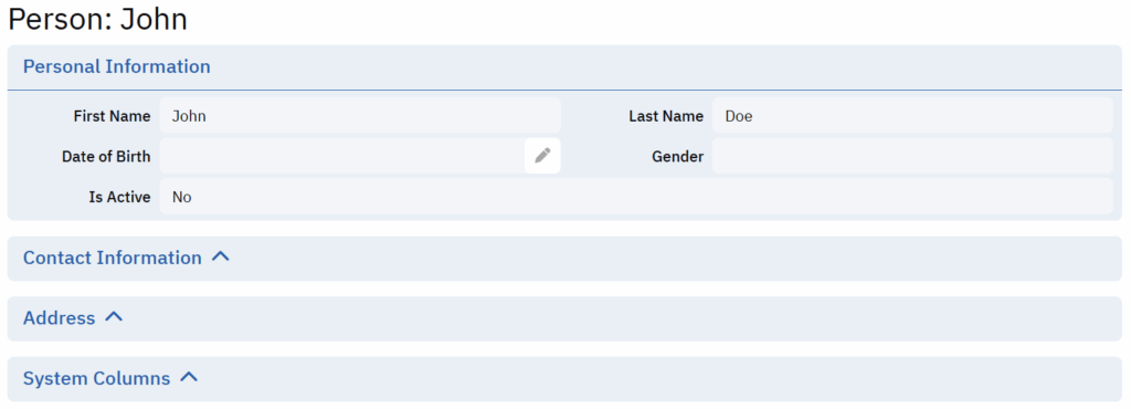 Preview Form Fine Tune