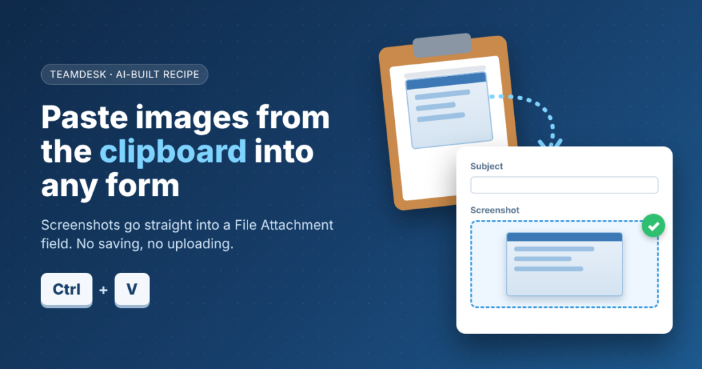 paste image from clipboard