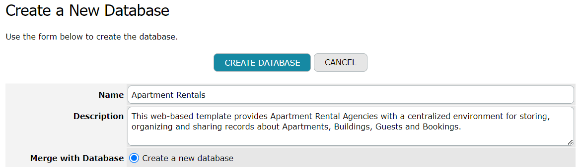 Start with a template
