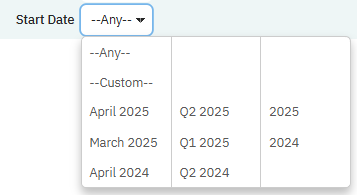Date or Timestamp Columns
